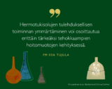 Hermotukisolujen tulehduksellisen toiminnan ymmärtäminen voi osoittautua erittäin tärkeäksi tehokkaampien hoitomuotojen kehityksessä, sanoo Iisa Tujula.